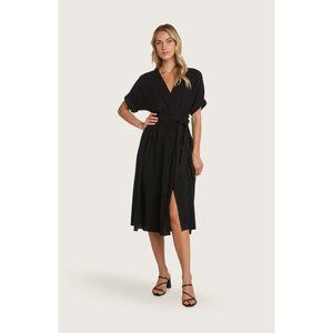 Fantastic Black Midi Wrap NEW